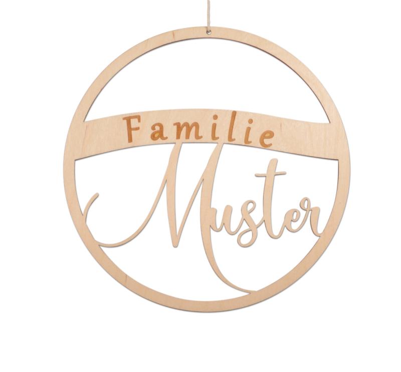 Hausring Familie Geschenk Familienname