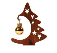 schmucker Baum Adventszeit Weihnachtsbaum
