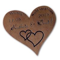hochzeit-einladung-save-the-date-karte Holz Hochzeit